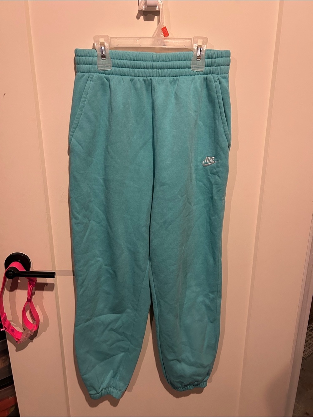 Nike sweatpants cuffed